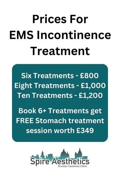 EMS Incontinence Treatment Prices Cumbernauld