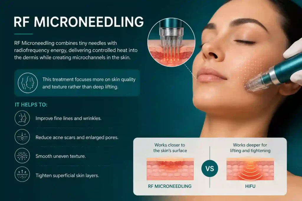 What Does RF Microneedling Do That HIFU Alone Cannot Cumbernauld