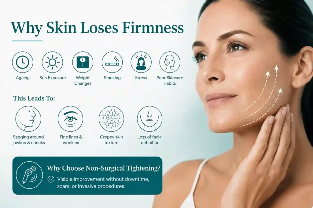 What Makes Skin Lose Firmness and Why Do People Seek Non-Surgical Tightening Cumbernauld?